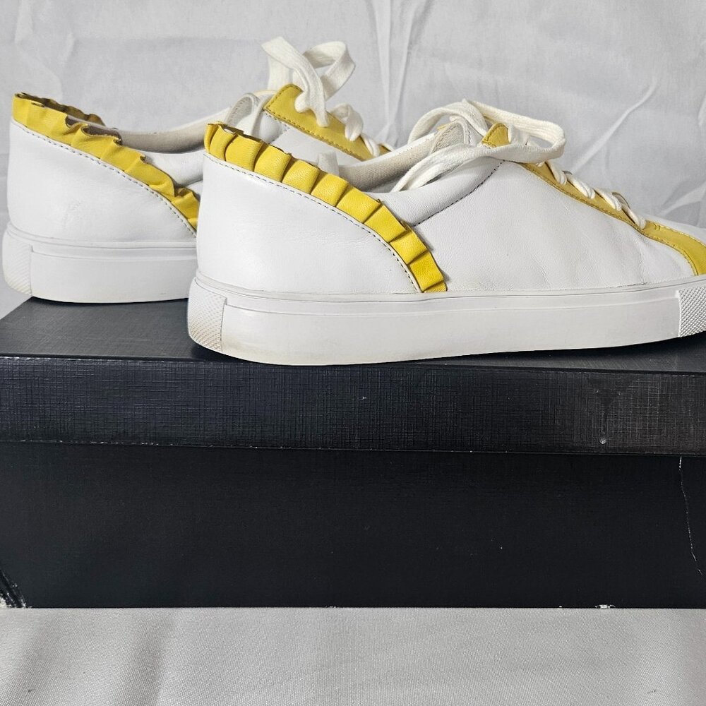 Talbots Court Ruffle Sneakers - Womens Size 9M - Clean - Orig. Box